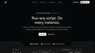 Volt Executor, a Roblox Executor for Windows